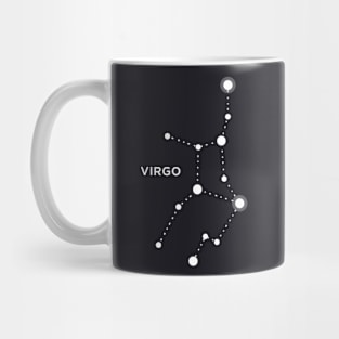 Virgo Zodiac Constellation Sign Mug